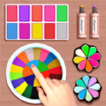 手指印泥DIY游戏 手指印泥DIY游戏